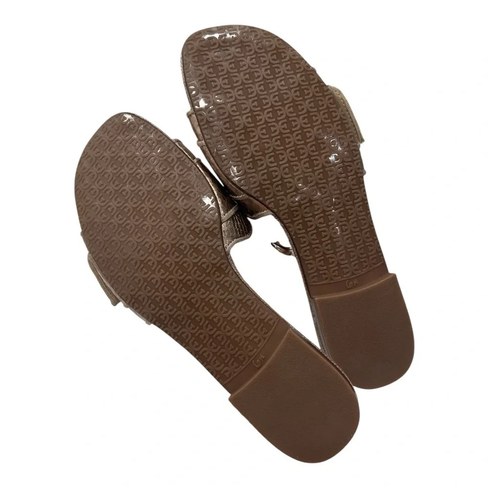 Sam Edelman Bambi 2 Snakeskin Embossed Slide Sandal (Women) Size 6.5